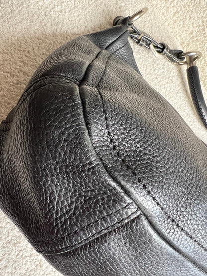 Prada Belted Zip Shoulder Bag Vitello Daino