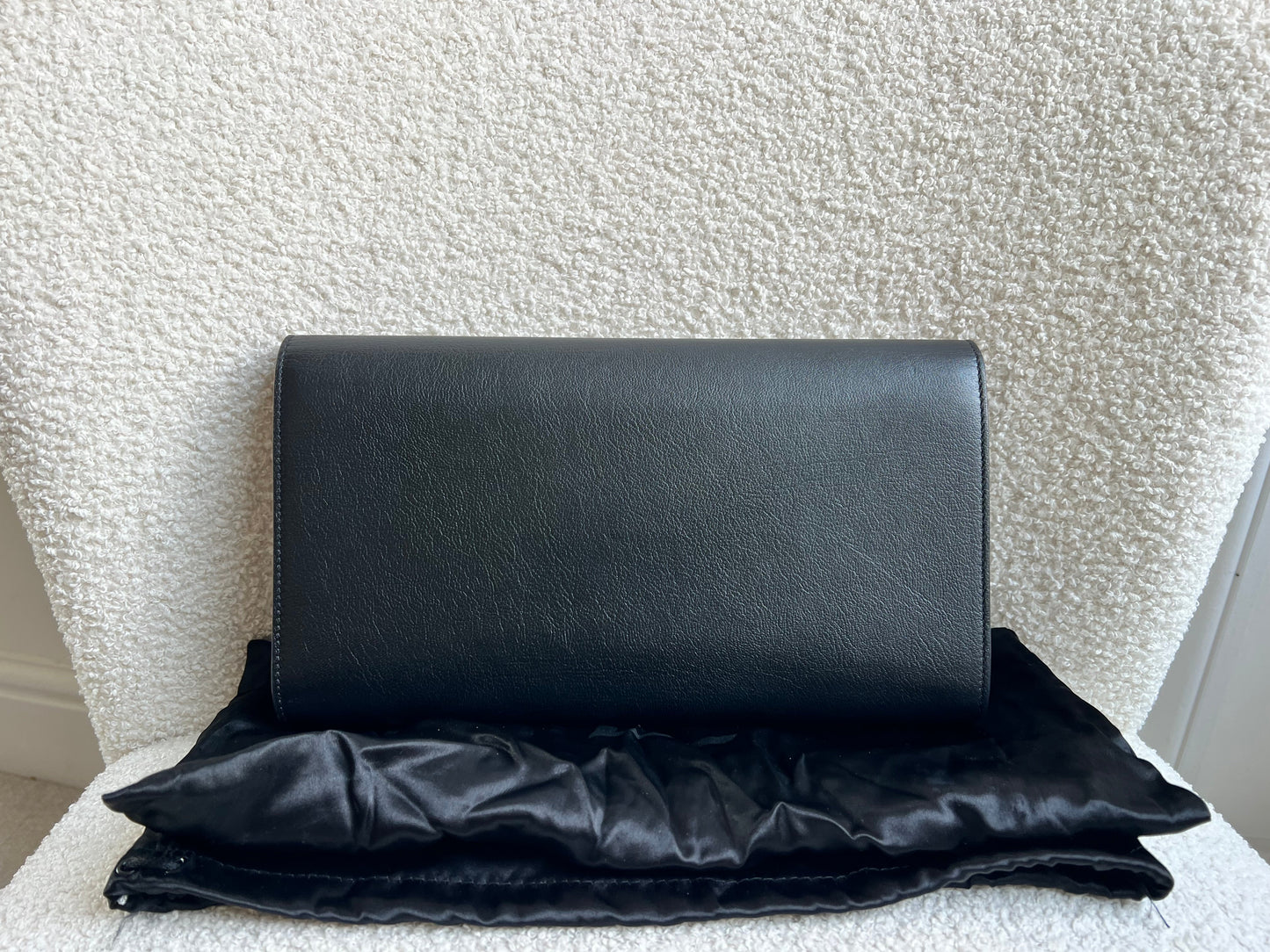 Yves Saint Laurent (YSL) Black Belle de Jour Clutch