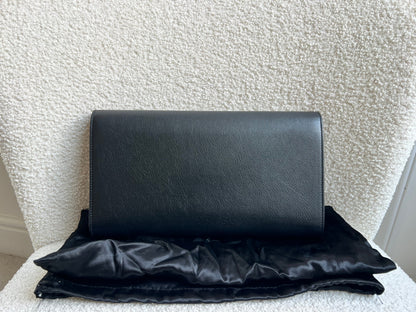 Yves Saint Laurent (YSL) Black Belle de Jour Clutch