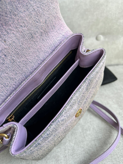 Yves Saint Laurent (YSL) Denim Toy Lou Lou