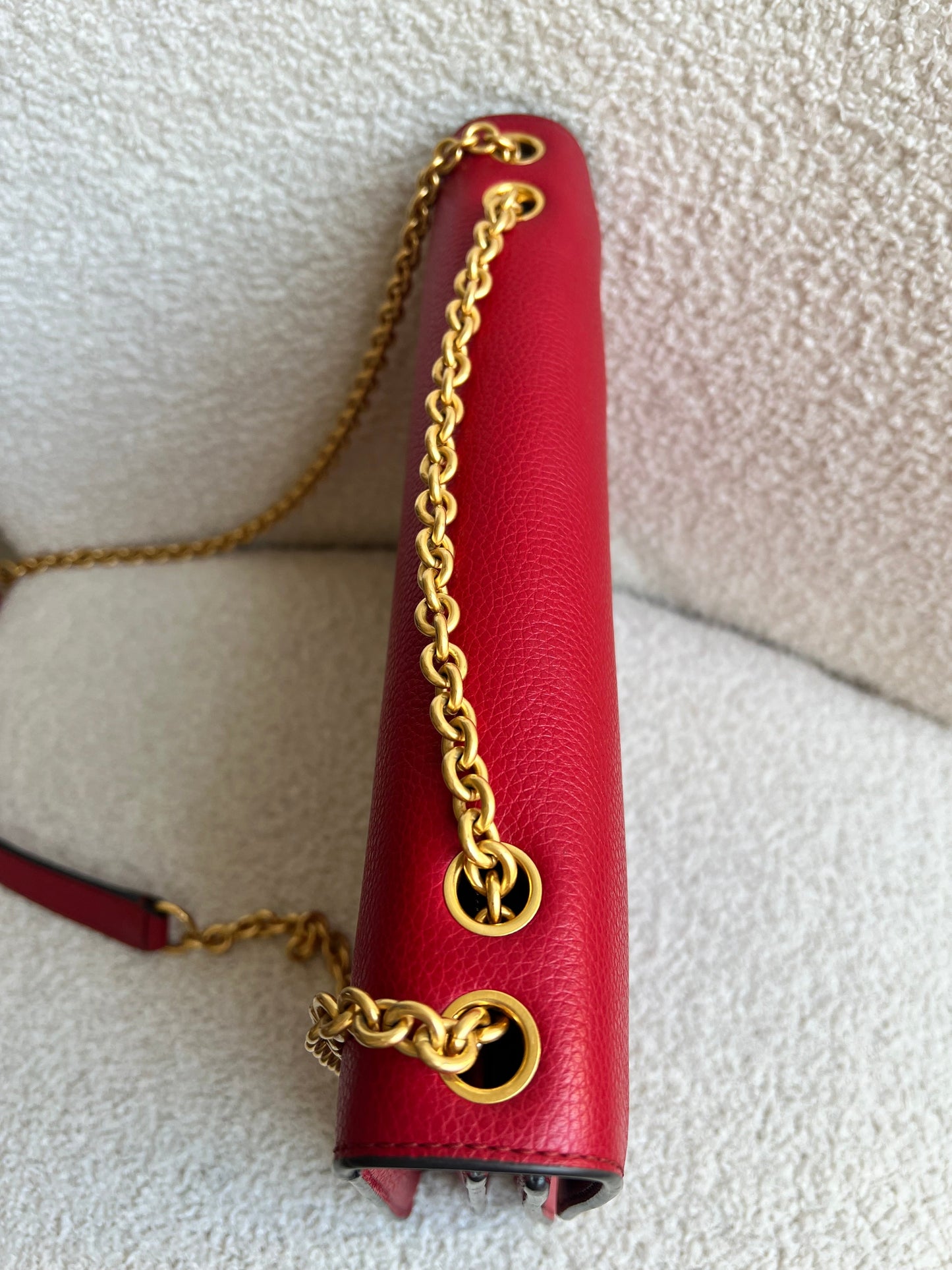 Mulberry Scarlet Red Large Darley Shoulder Bag (RRP £895)