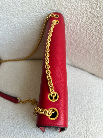 Mulberry Scarlet Red Large Darley Shoulder Bag (RRP £895)