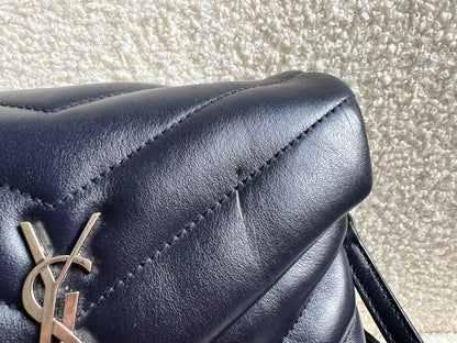 Yves Saint Laurent (YSL) Navy Blue Toy Lou Lou (RRP £1350)