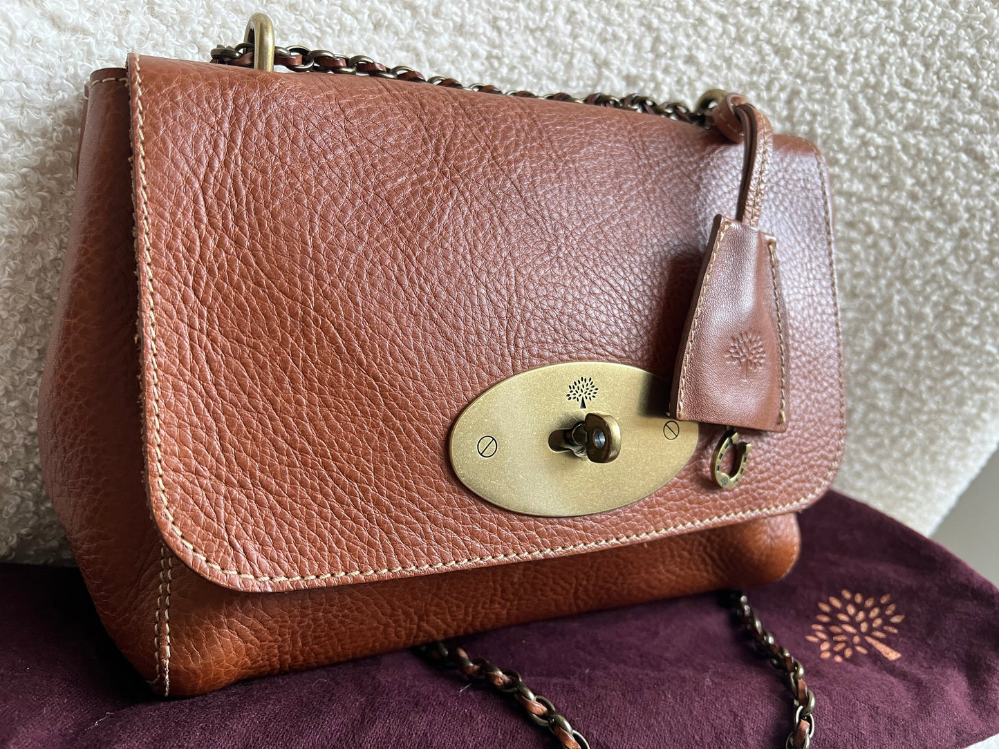 Mulberry Oak Regular Lily with Gold Hardware (RRP £895)