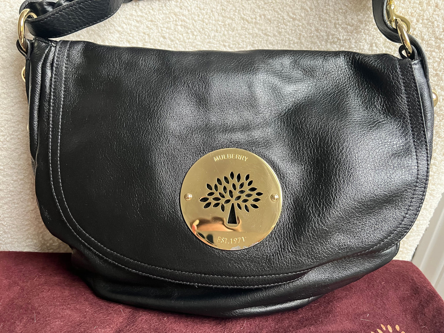 Mulberry Black Daria Satchel (RRP £795)
