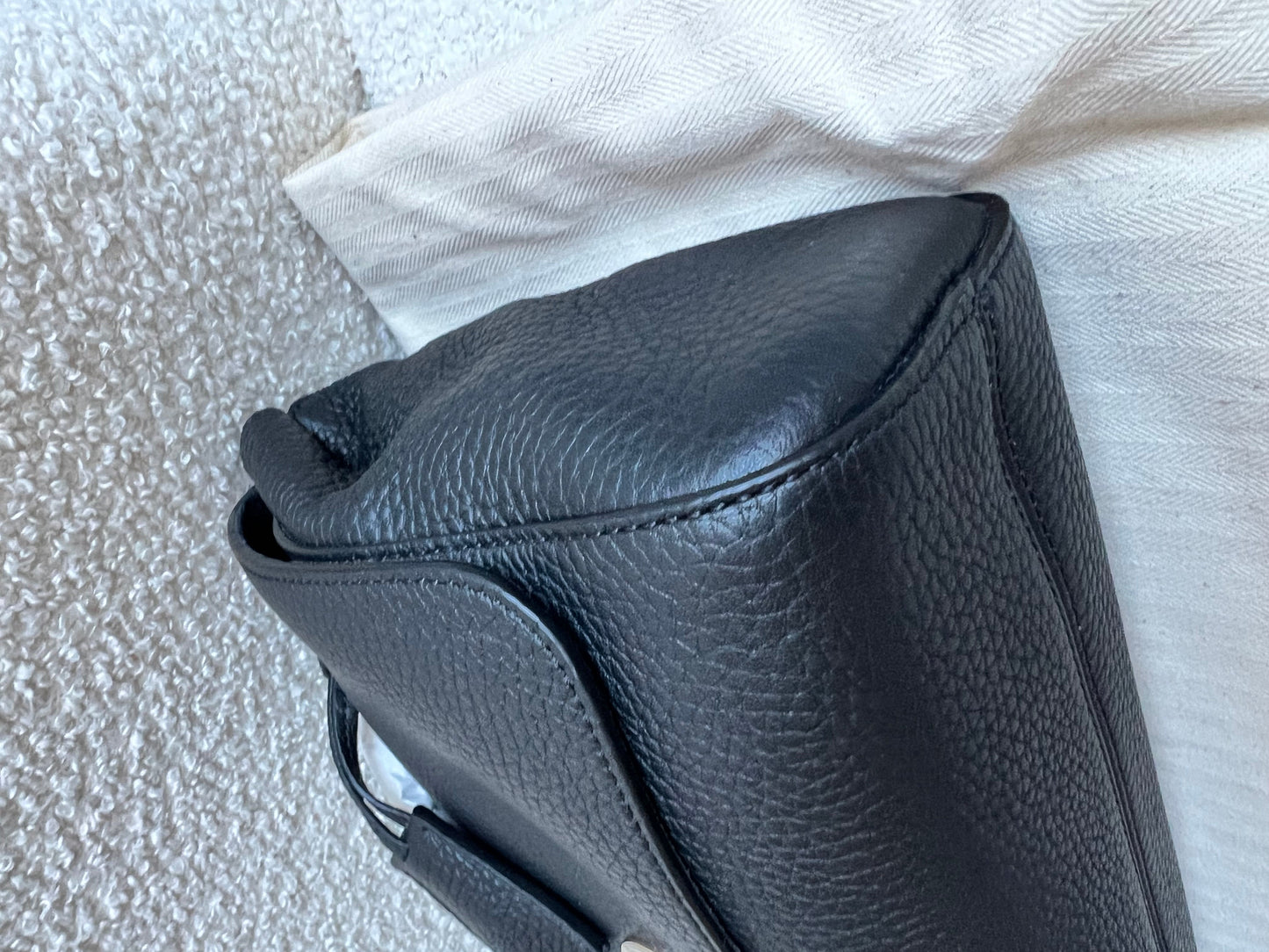 Mulberry Black Medium Top Handle Lily (RRP £1075)