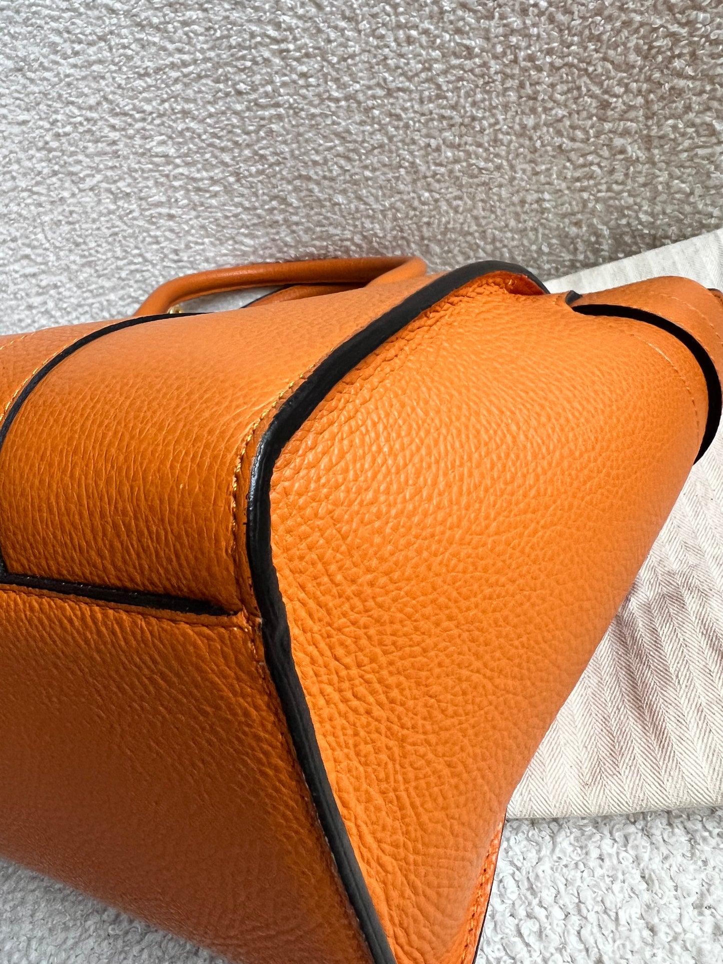 Mulberry Orange Small Zipped Bayswater (RRP £1,195)