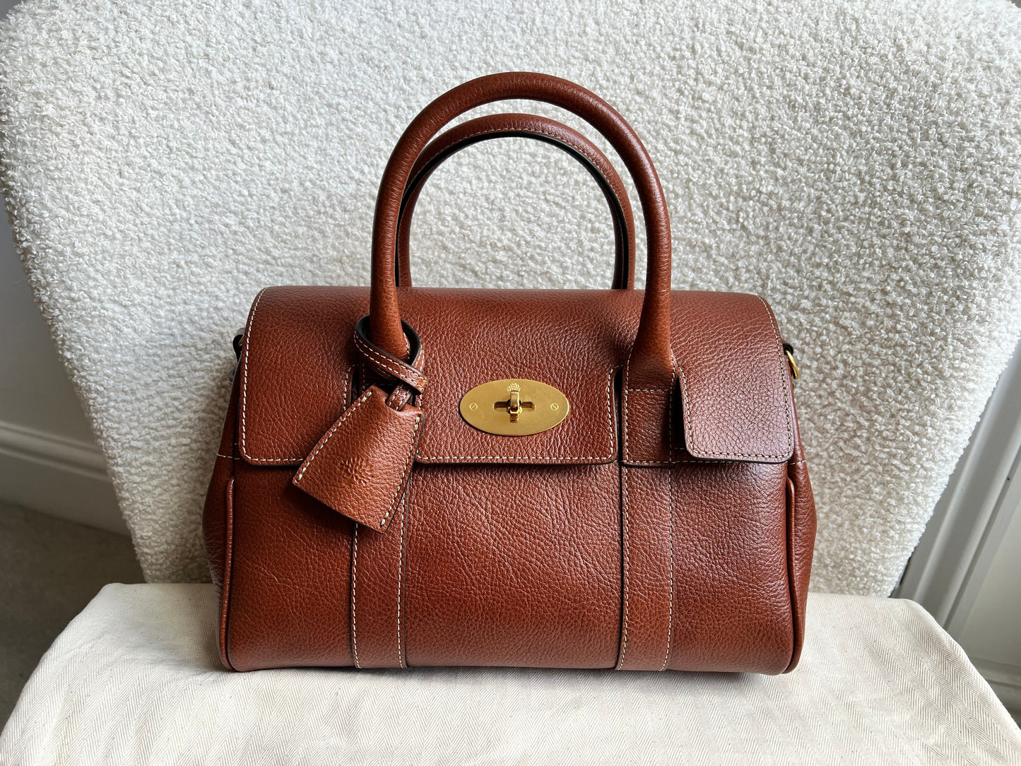 Mulberry Oak Bayswater Satchel