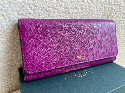 Mulberry Violet Continental Wallet (RRP £345)
