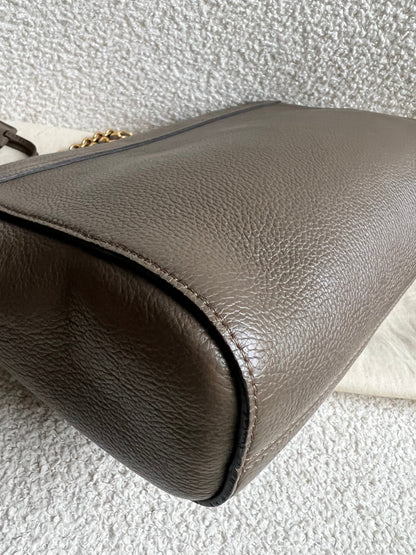 Mulberry Clay Medium Lily with Gold Hardware (RRP £1095)