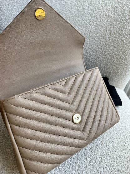 Yves Saint Laurent (YSL) Beige Medium College (£2000)