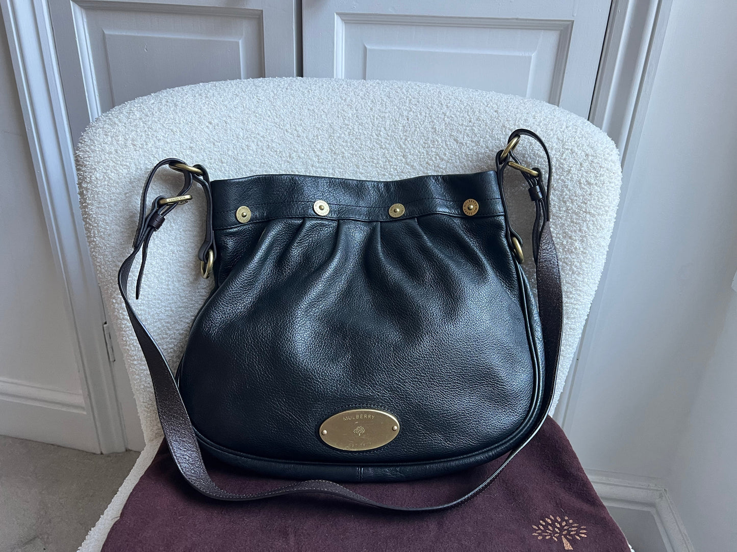 Mulberry Black Mitzy Messenger