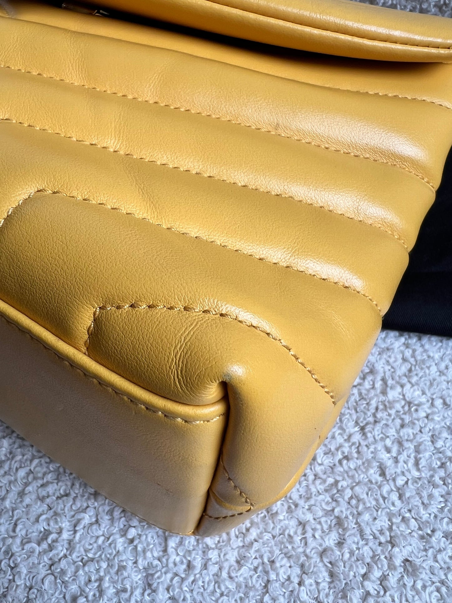 Yves Saint Laurent (YSL) Yellow Small Lou Lou (RRP £1,900)