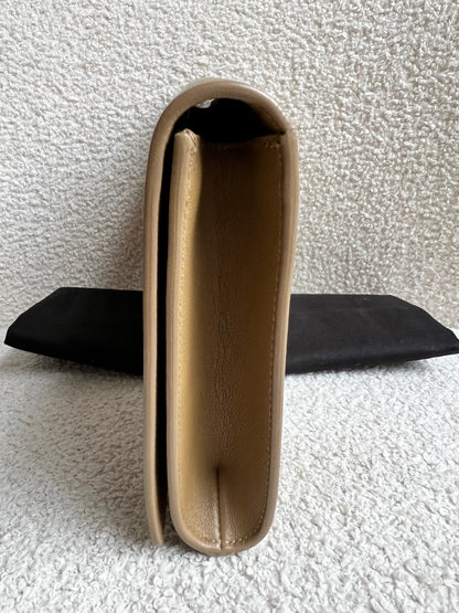 Yves Saint Laurent (YSL) Beige Belle de Jour Clutch