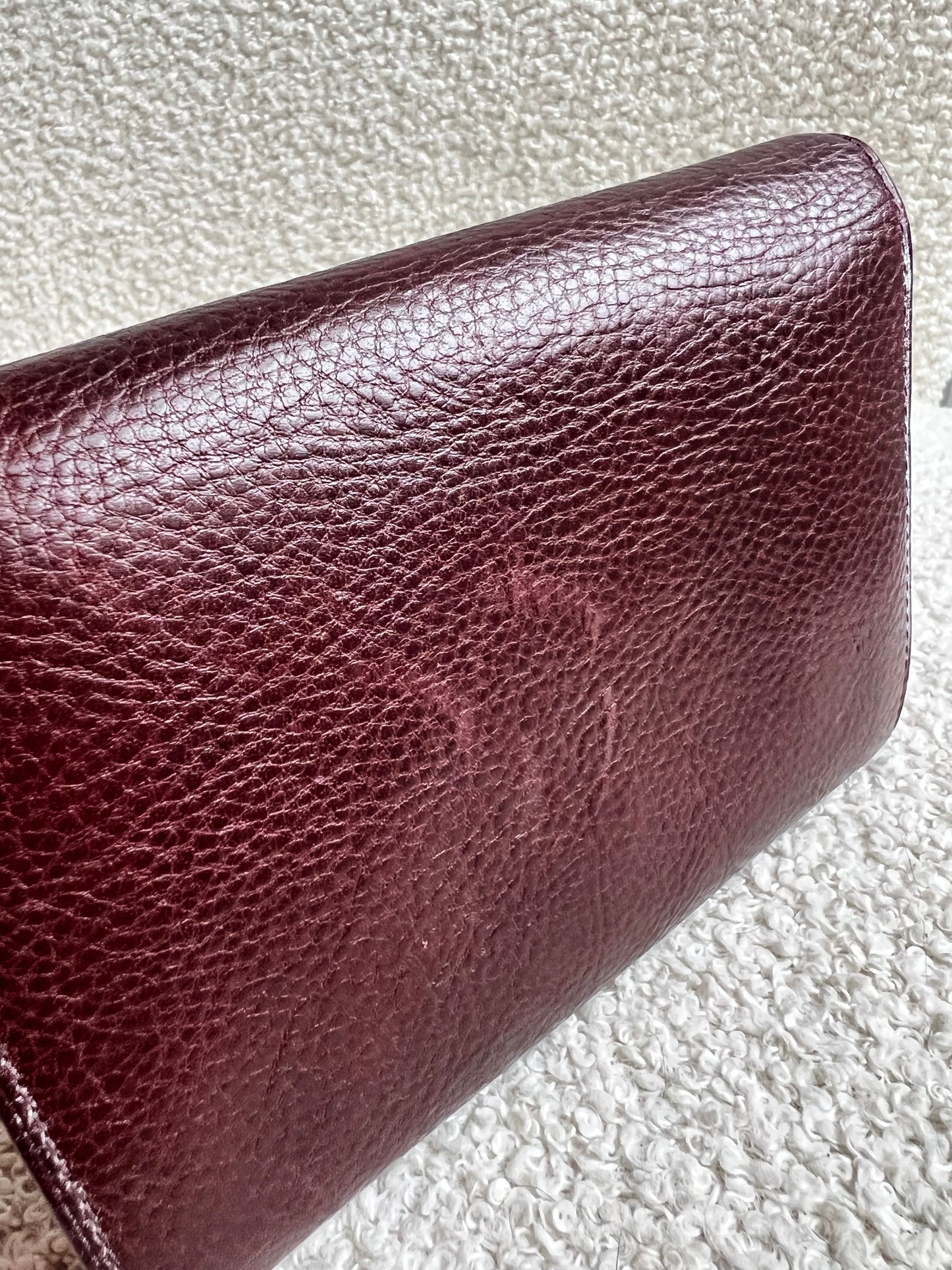 Mulberry Oxblood French Purse (RRP £295)