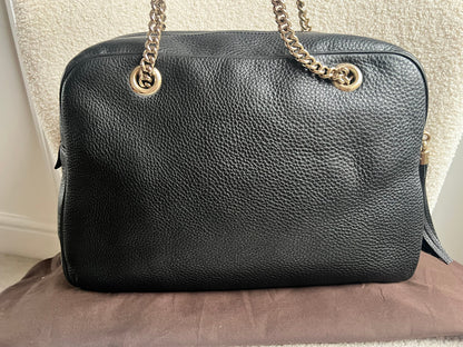 Gucci Black Soho Chain Tote (RRP £1110)