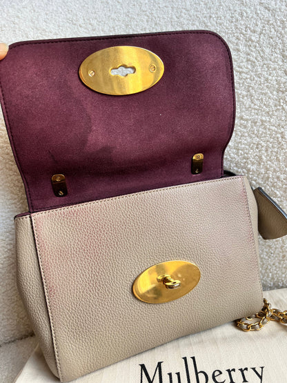 Mulberry Dune Regular Lily with Gold Hardware (RRP £995)