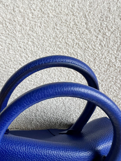 Mulberry Neon Blue Bayswater Satchel (RRP £995)