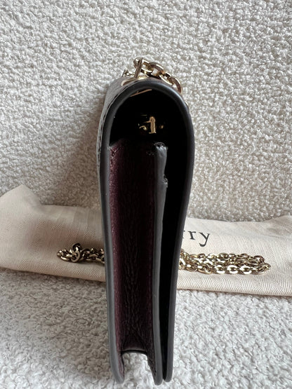 Mulberry Oxblood Bayswater Clutch (RRP £495)