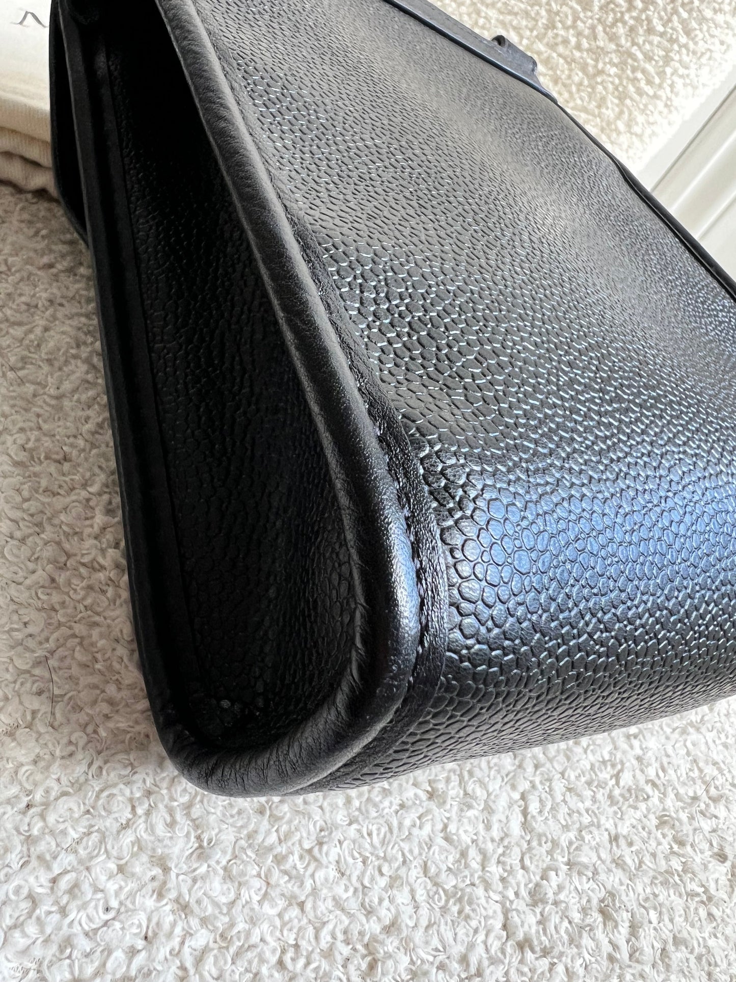 Mulberry Black Eco Scotchgrain Small Antony