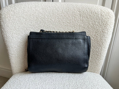 Mulberry Black Medium Lily with Silver Hardware (RRP £1095)