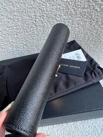 Yves Saint Laurent (YSL) Black Uptown Chain Wallet (RRP £1110)