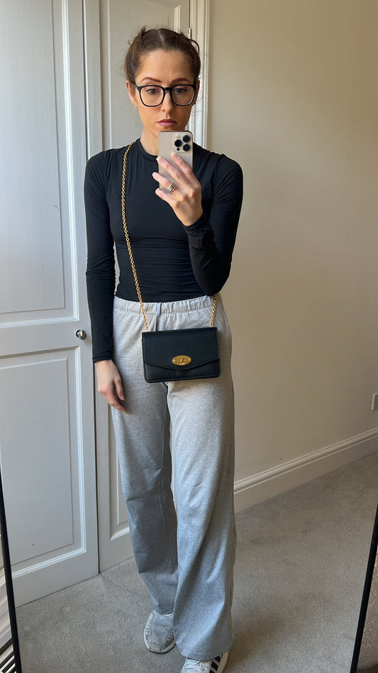 Mulberry Black Small Darley Cross Body Bag (RRP £650)