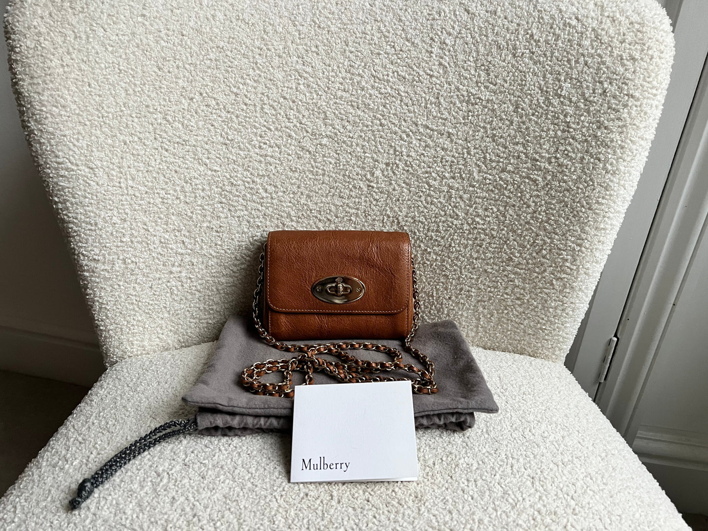 Mulberry Oak Mini Lily with Gold Hardware (RRP £395)