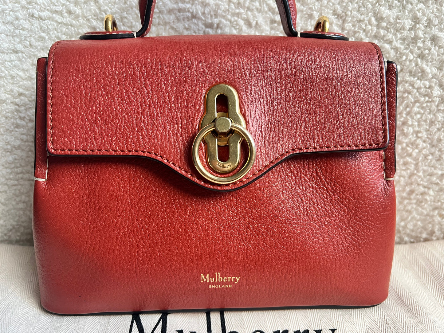 Mulberry Rust Micro Seaton (RRP £795)