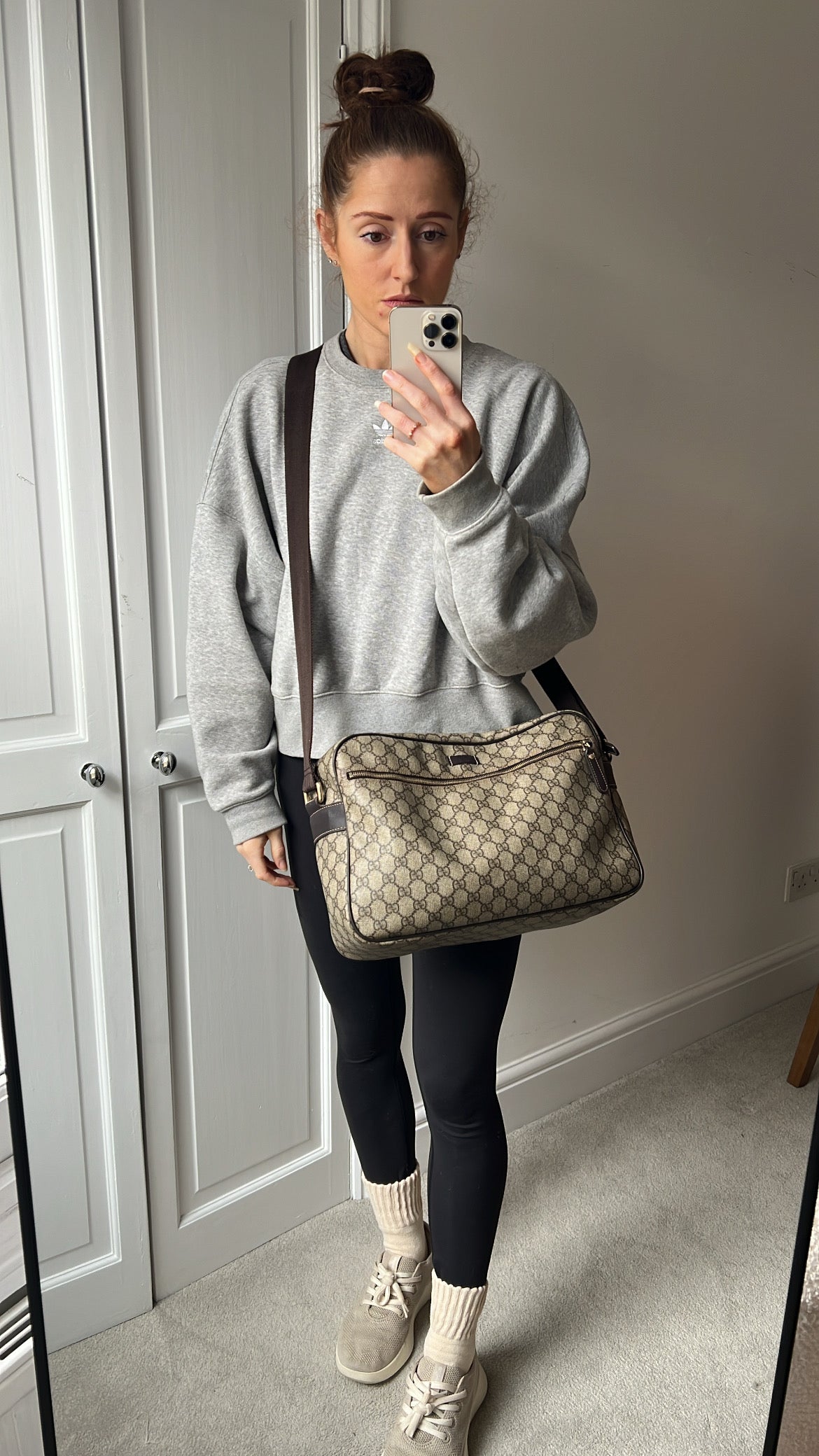 Gucci GG Supreme Canvas Shoulder Bag