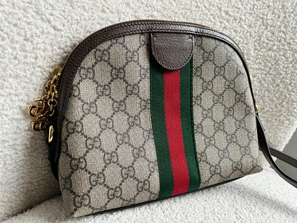 Gucci Ophidia GG Supreme Rounded Top Shoulder Bag (RRP £1,380)
