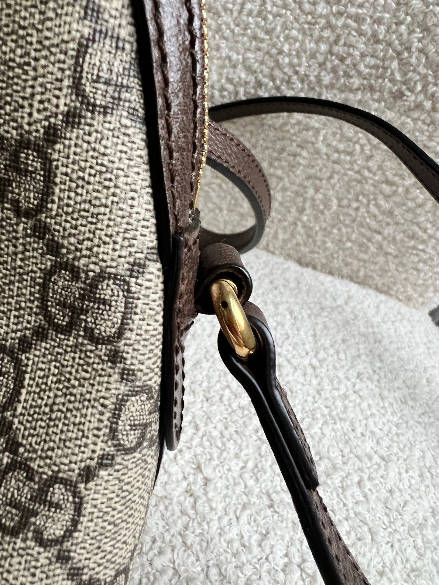 Gucci Ophidia GG Supreme Rounded Top Shoulder Bag (RRP £1,380)