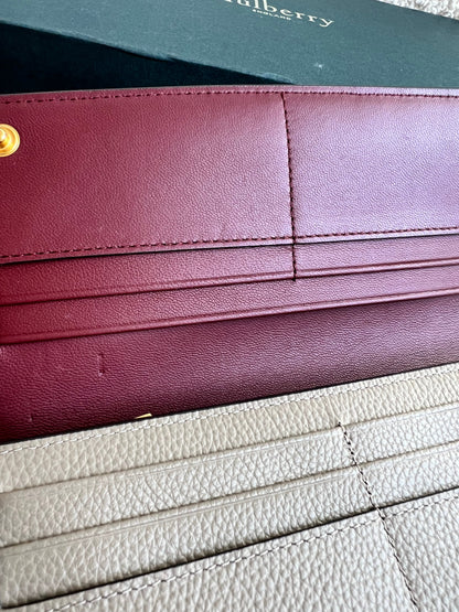 Mulberry Clay Continental Wallet (RRP £375)
