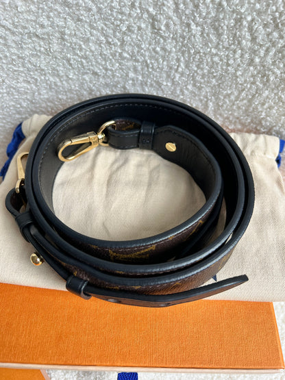 Louis Vuitton Bandouliere XL Monogram Noir Leather Shoulder Strap