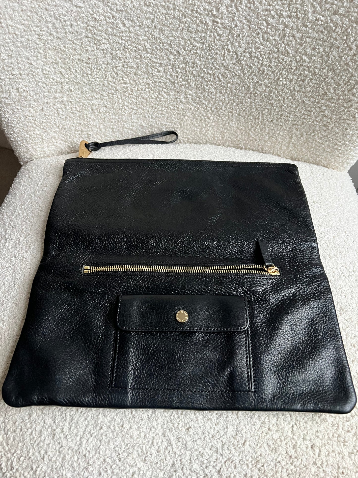 Mulberry Black Daria Clutch (RRP £550)
