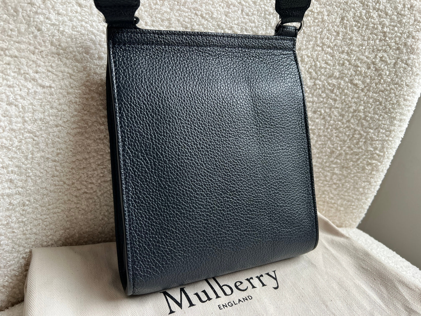 Mulberry Small Midnight Antony (RRP £595)