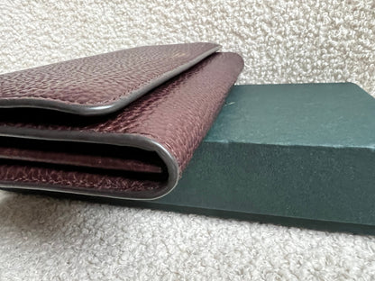 Mulberry Oxblood Continental Wallet (RRP £375)