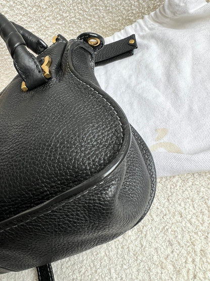 Chloe Black Mini Marcie Double Carry Bag