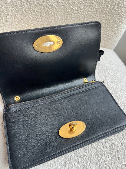 Mulberry Black Bayswater Clutch (RRP £495)