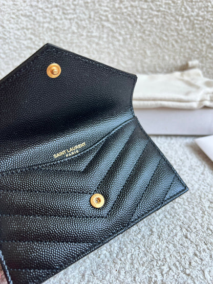 Yves Saint Laurent (YSL) Cassandre Matelasse Fragments Flap Card Case (RRP £355)