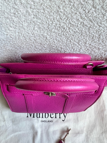 Mulberry Pink Mini Zipped Bayswater (RRP £1095)