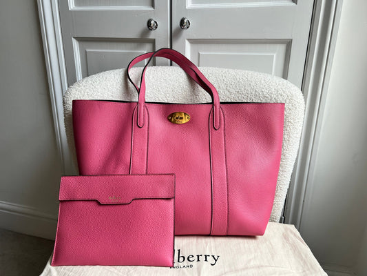 Mulberry Candy Pink Bayswater Tote (RRP £845)