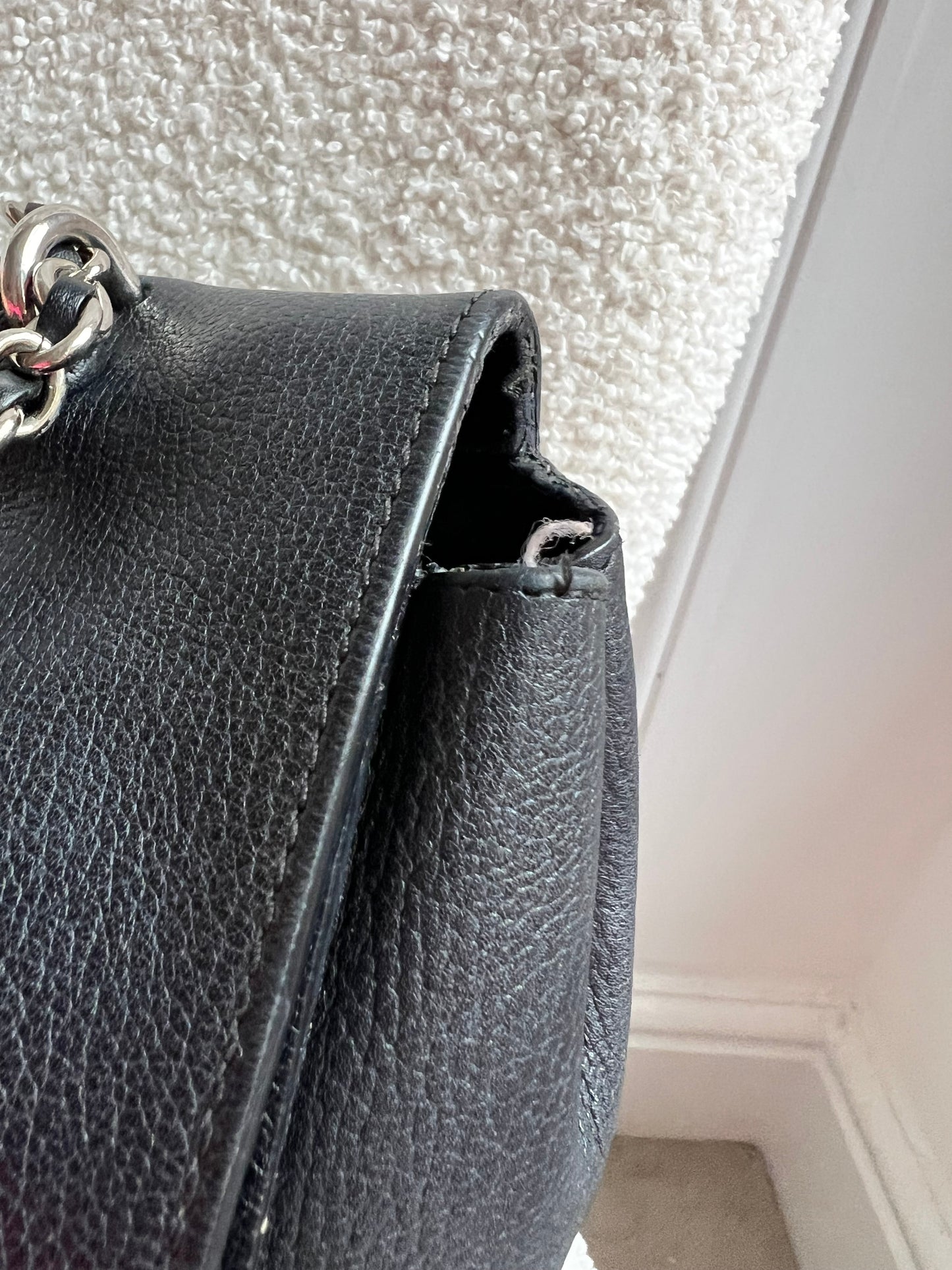 Mulberry Black Medium Lily with Silver Hardware (RRP £1095)