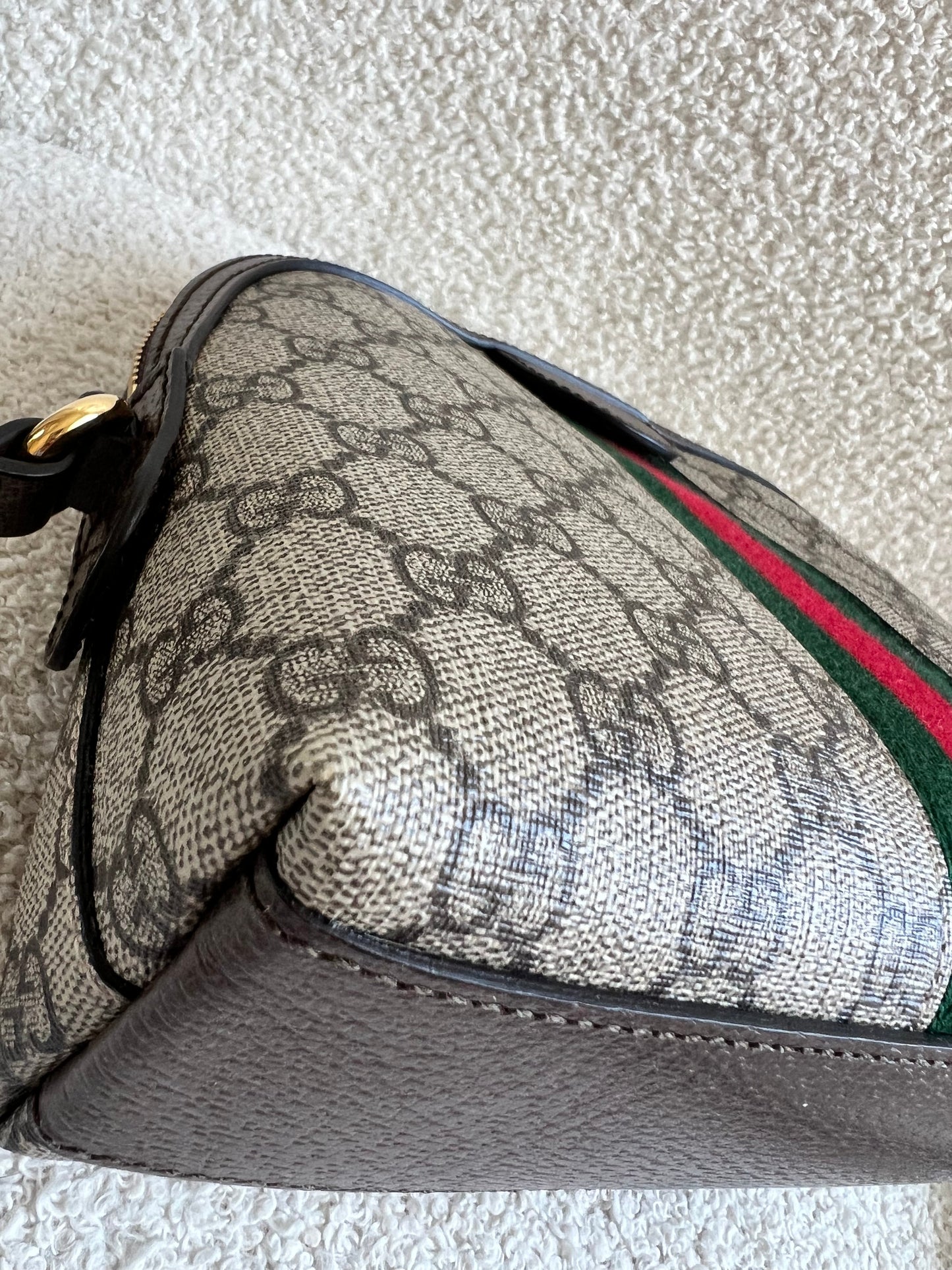 Gucci Ophidia GG Supreme Rounded Top Shoulder Bag (RRP £1,380)