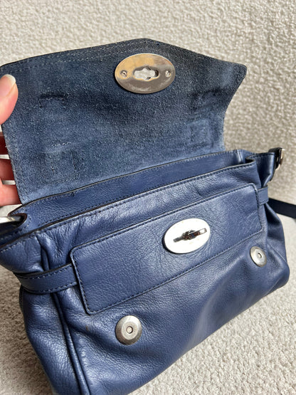 Mulberry Slate Blue Mini Alexa (RRP £850)