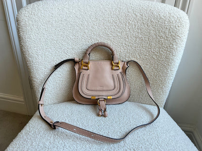 Chloe Softy Pink Mini Marcie Handbag (RRP £1050)
