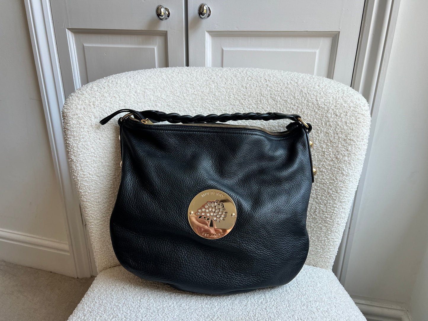 Mulberry Black Daria Hobo (RRP £795)