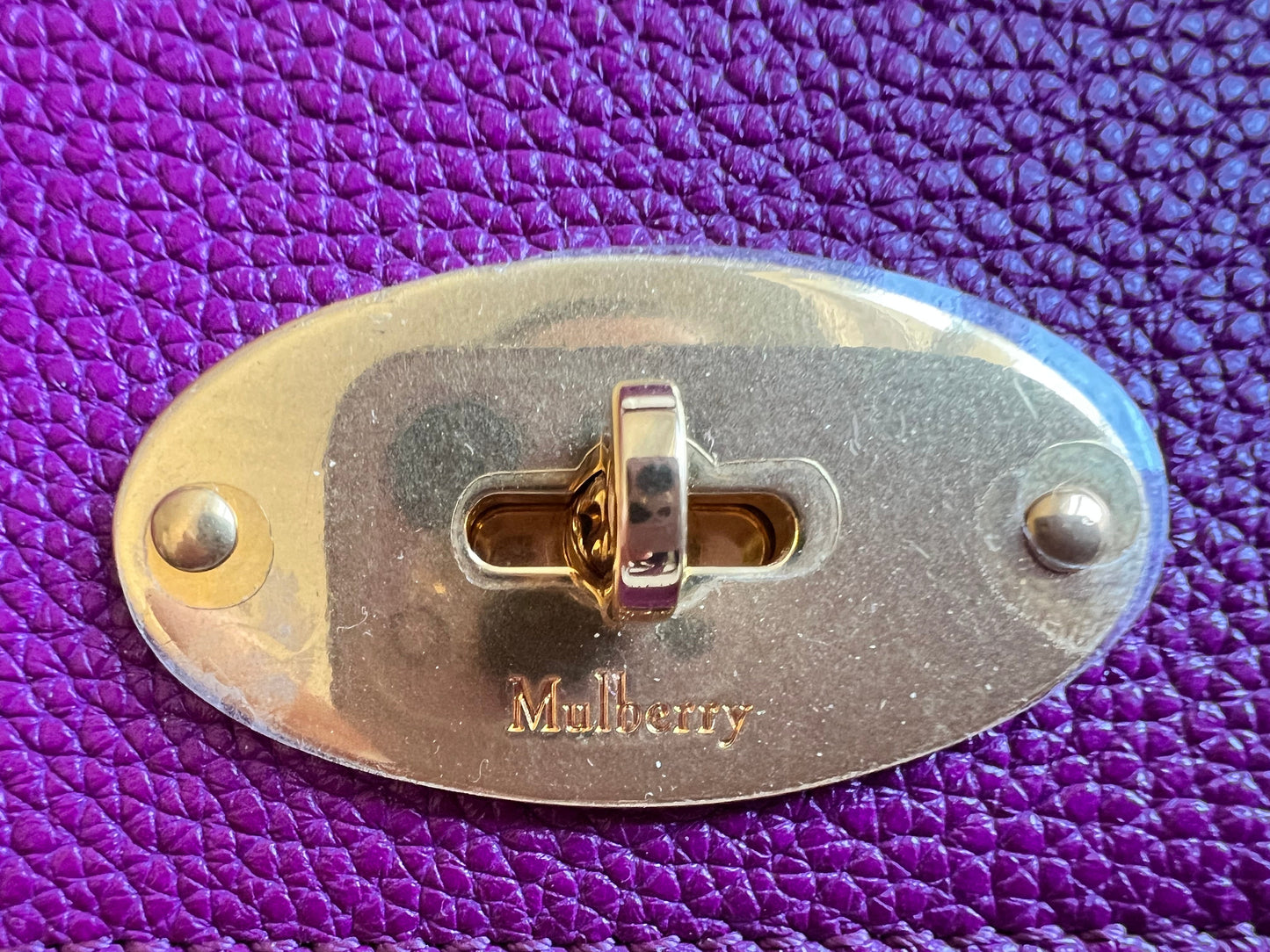 Mulberry Violet Bayswater with Strap (RRP £1,095)