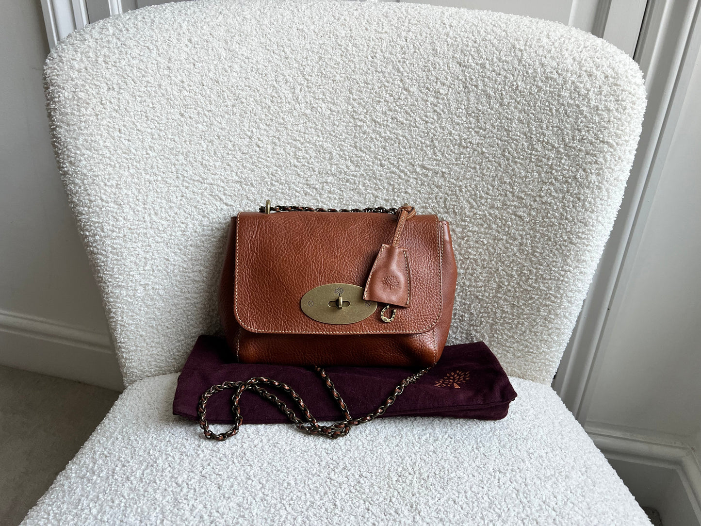Mulberry Oak Regular Lily with Gold Hardware (RRP £895)