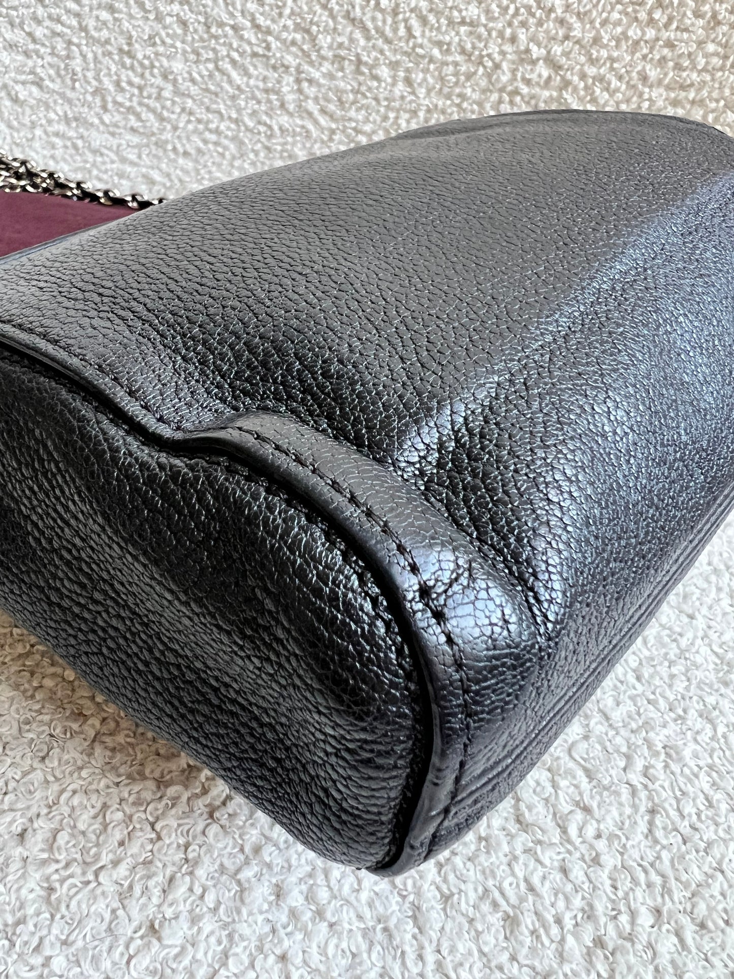 Mulberry Black Regular Lily with Hardware (RRP £995)